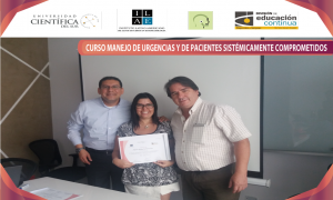 Curso: Manejo de Urgencias y de Pacientes Sistemicamente Comprometidos